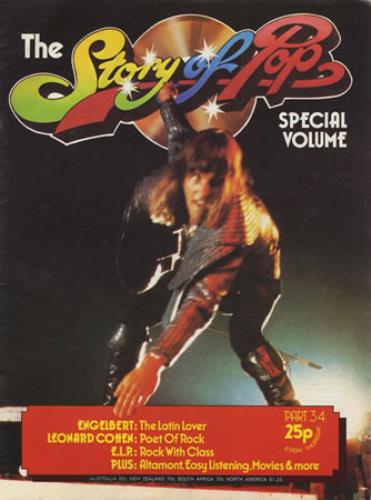 Emerson Lake & Palmer The Story Of Pop magazine UK ELPMATH401507