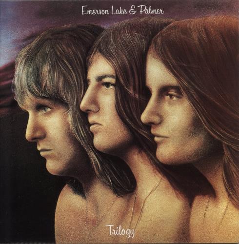 Emerson Lake & Palmer Trilogy - 180gm vinyl LP album (LP record) Italian ELPLPTR880429