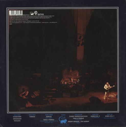 Emerson Lake & Palmer Welcome Back My Friends To The Show That Never Ends - Ladies and Gentlemen 3-LP vinyl record set (Triple LP Album) US ELP3LWE871635