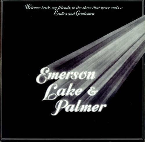 Emerson Lake & Palmer Welcome Back, My Friends, To The Show That Never Ends 3-LP vinyl record set (Triple LP Album) French ELP3LWE425150