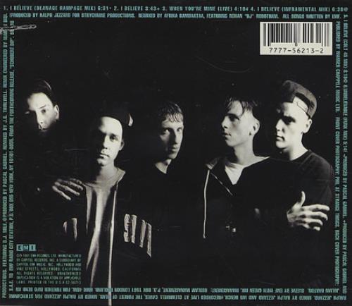 EMF I Believe CD single (CD5 / 5") US EMFC5IB411444