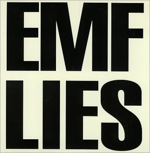 EMF Lies 12" vinyl single (12 inch record / Maxi-single) US EMF12LI22765