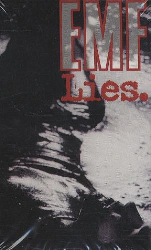 EMF Lies cassette single UK EMFCSLI442734