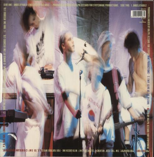 EMF Unbelievable 12" vinyl single (12 inch record / Maxi-single) UK EMF12UN156718