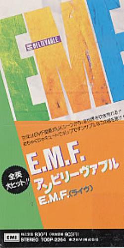 EMF Unbelievable 3" CD single (CD3) Japanese EMFC3UN220929