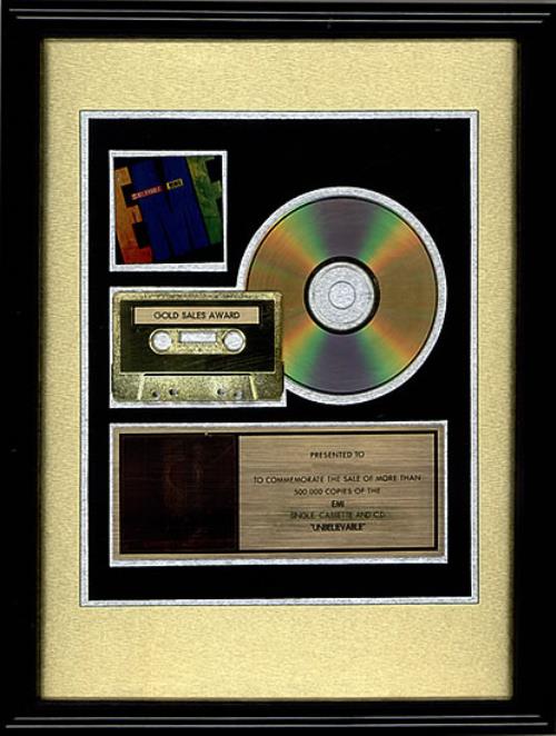 EMF Unbelievable award disc US EMFAWUN475945