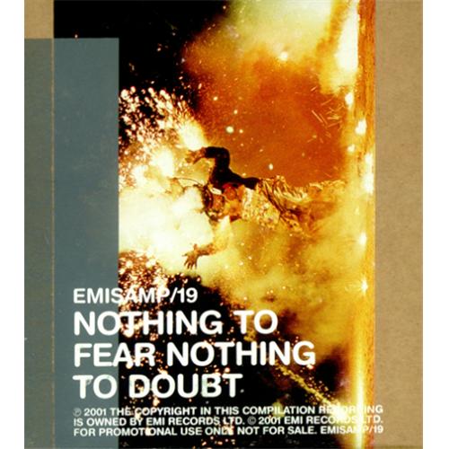 EMI Records Nothing To Fear, Nothing To Doubt CD album (CDLP) UK EPVCDNO272406