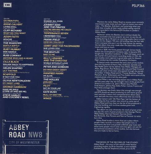 EMI Records The Abbey Road Collection - VG vinyl LP album (LP record) UK EPVLPTH745701