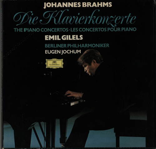 Emil Gilels Brahms: Die Klavierkonzerte Vinyl Box Set UK HYJVXBR577402