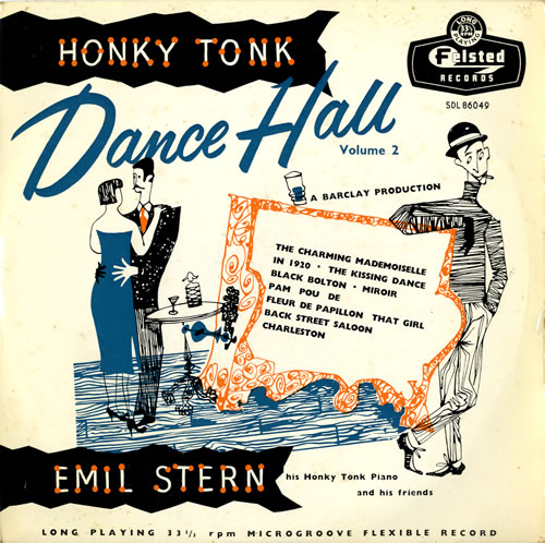Emil Stern Honky Tonk Dance Hall Volume 2 10" vinyl single (10 inch record) UK EQI10HO551359