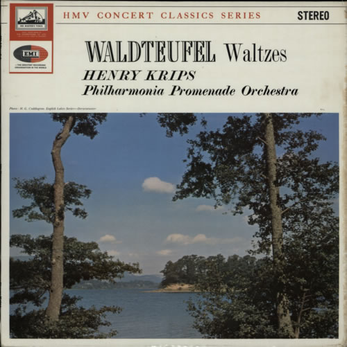 Emil Waldteufel Waldteufel Waltzes vinyl LP album (LP record) UK E7ILPWA595933