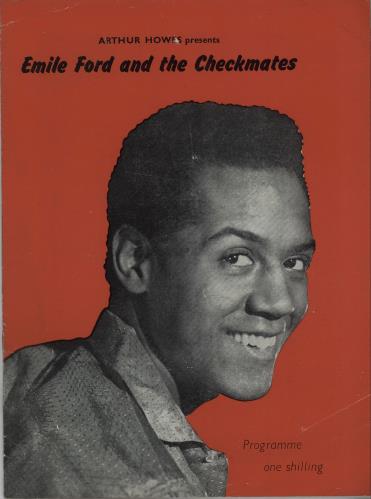 Emile Ford And The Checkmates Emile Ford And The Checkmates tour programme UK EFMTREM668157