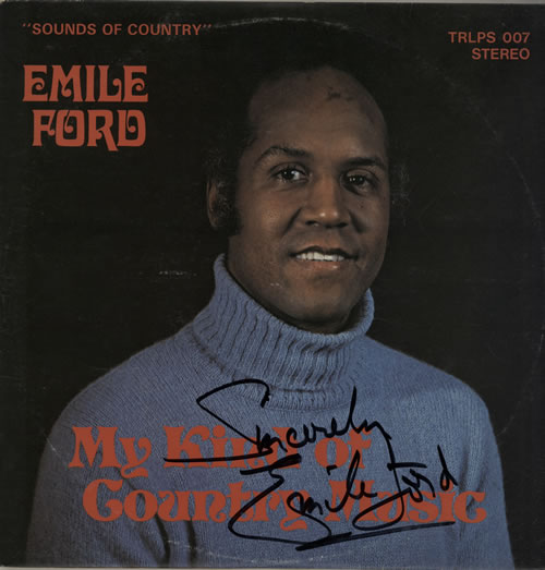 Emile Ford And The Checkmates My Kind Of Country Music - Autographed vinyl LP album (LP record) Dutch EFMLPMY582031