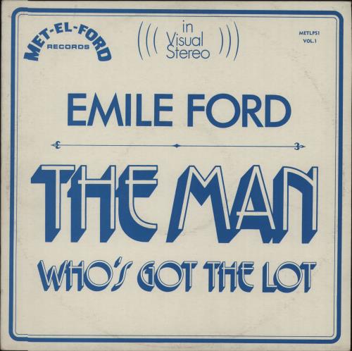 Emile Ford And The Checkmates The Man Who's Got The Lot vinyl LP album (LP record) UK EFMLPTH668082