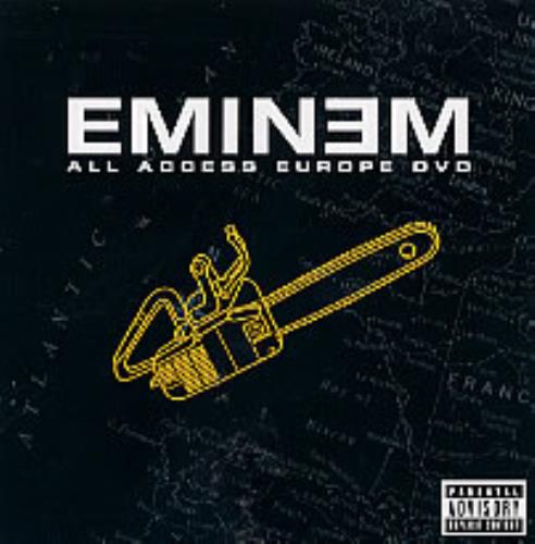 Eminem All Access Europe DVD UK INEDDAL215959