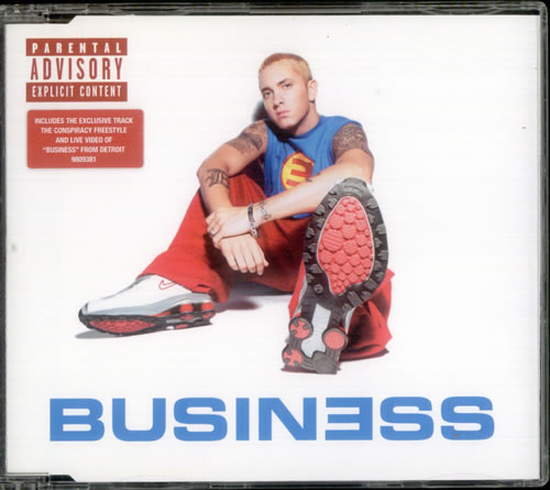 Eminem Business 2-CD single set (Double CD single) UK INE2SBU250628