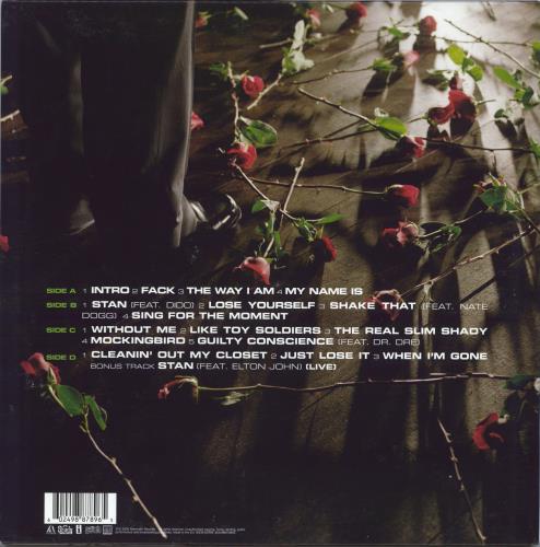 Eminem Curtain Call: The Hits 2-LP vinyl record set (Double LP Album) UK INE2LCU788055