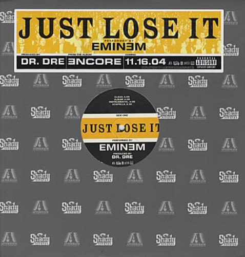 Eminem Just Lose It 12" vinyl single (12 inch record / Maxi-single) US INE12JU315959