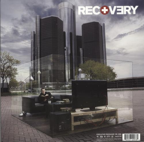 Eminem Recovery 2-LP vinyl record set (Double LP Album) US INE2LRE881360