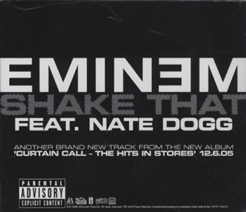 Eminem Shake That CD single (CD5 / 5") US INEC5SH353524