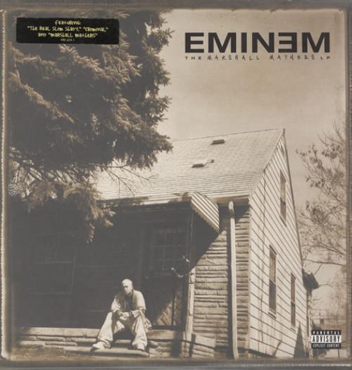 Eminem The Marshall Mathers LP 2-LP vinyl record set (Double LP Album) UK INE2LTH428901