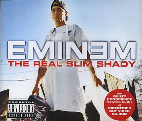 Eminem The Real Slim Shady CD single (CD5 / 5") UK INEC5TH159542