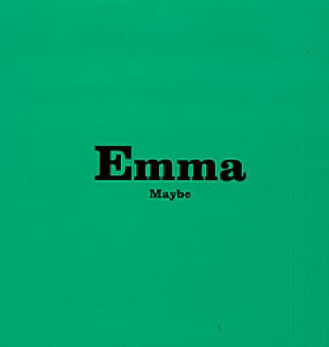 Emma Bunton Maybe 12" vinyl single (12 inch record / Maxi-single) UK EBU12MA263144