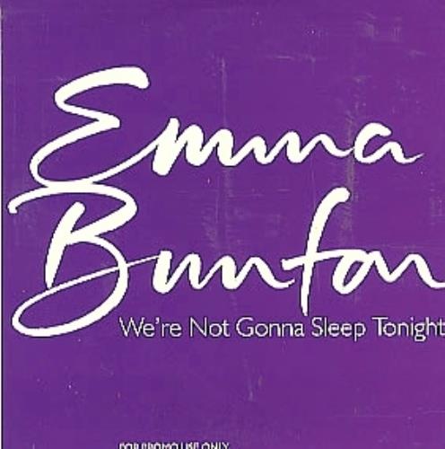 Emma Bunton We're Not Gonna Sleep Tonight CD single (CD5 / 5") UK EBUC5WE202658