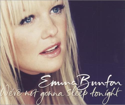 Emma Bunton We're Not Gonna Sleep Tonight CD/DVD single set European EBUSDWE202801