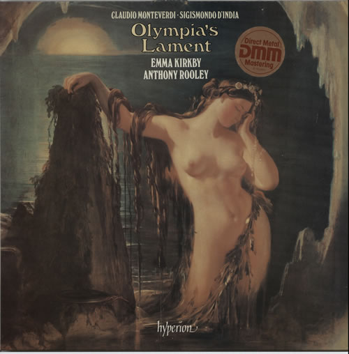 Emma Kirkby Olympia's Lament - Autographed vinyl LP album (LP record) UK EP7LPOL633586