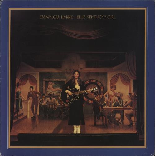 Emmylou Harris Blue Kentucky Girl vinyl LP album (LP record) UK ELHLPBL288134