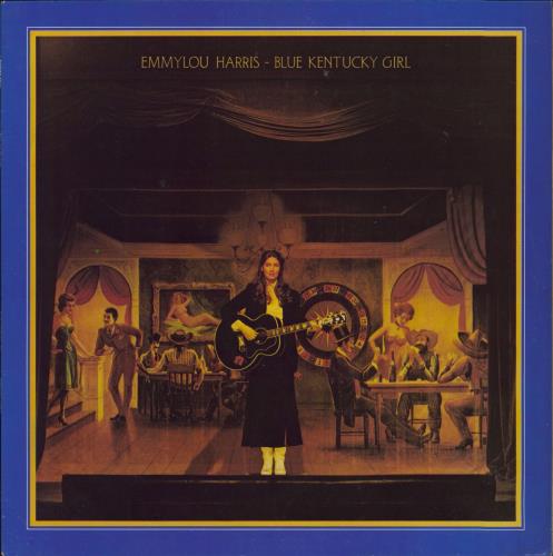 Emmylou Harris Blue Kentucky Girl vinyl LP album (LP record) Brazilian ELHLPBL793845