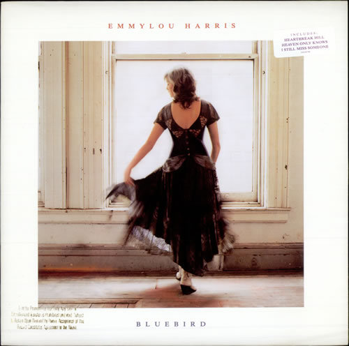 Emmylou Harris Bluebird - Gold Stamp + Press Kit vinyl LP album (LP record) US ELHLPBL507237