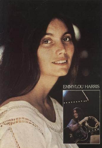 Emmylou Harris Emmylou Harris and the Hot Band tour programme UK ELHTREM542013