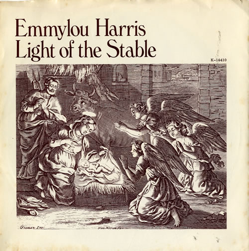Emmylou Harris Light Of The Stable 7" vinyl single (7 inch record / 45) UK ELH07LI129549