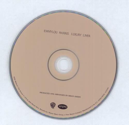Emmylou Harris Luxury Liner CD album (CDLP) UK ELHCDLU275734