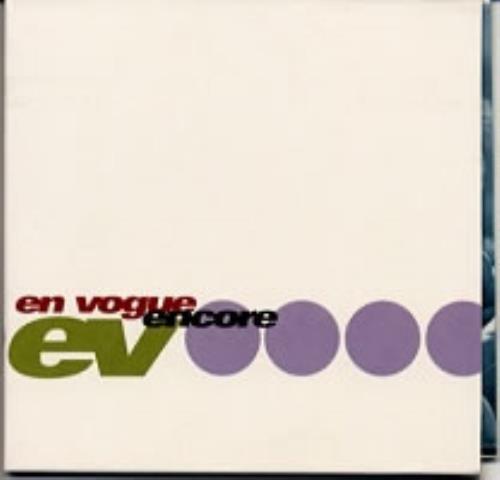 En Vogue Encore CD album (CDLP) UK ENVCDEN90448