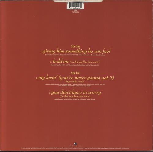 En Vogue Giving Him Something He Can Feel 12" vinyl single (12 inch record / Maxi-single) UK ENV12GI861313