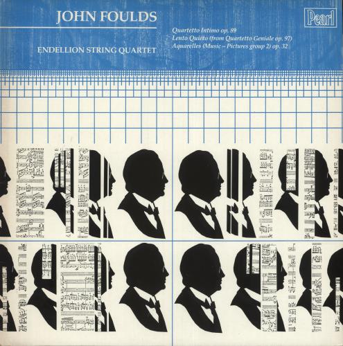 Endellion String Quartet John Foulds vinyl LP album (LP record) UK 0WDLPJO737216