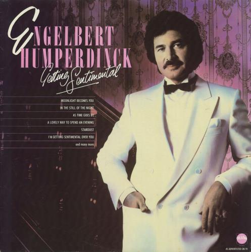 Engelbert Humperdinck (Singer) Getting Sentimental vinyl LP album (LP record) UK HDKLPGE832345