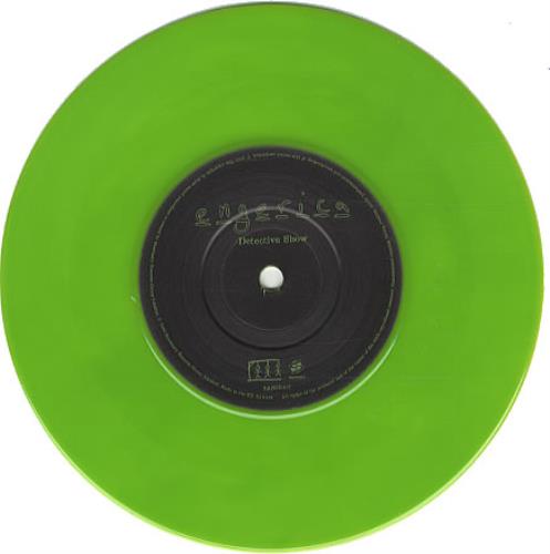 Engerica Roadkill - Lime Green Vinyl 7" vinyl single (7 inch record / 45) UK EG107RO341952