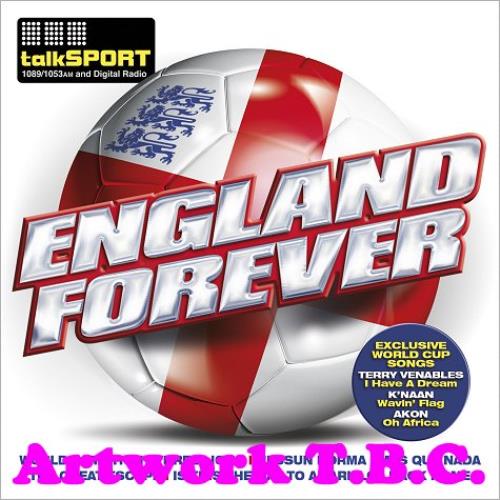 England Football Squad England Forever CD album (CDLP) UK EGFCDEN509644