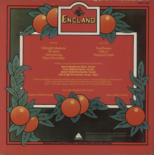 England Garden Shed - 1st vinyl LP album (LP record) Dutch EGNLPGA894887