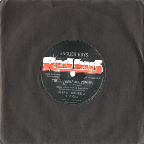 English Boys The Russians Are Coming 7" vinyl single (7 inch record / 45) UK E3507TH586693