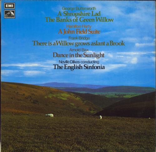 English Sinfonia A Shropshire Lad / The Banks Of Green Willow / A John Field Suite / There Is A Willow Grows Aslant A vinyl LP album (LP record) UK 3QGLPAS771839