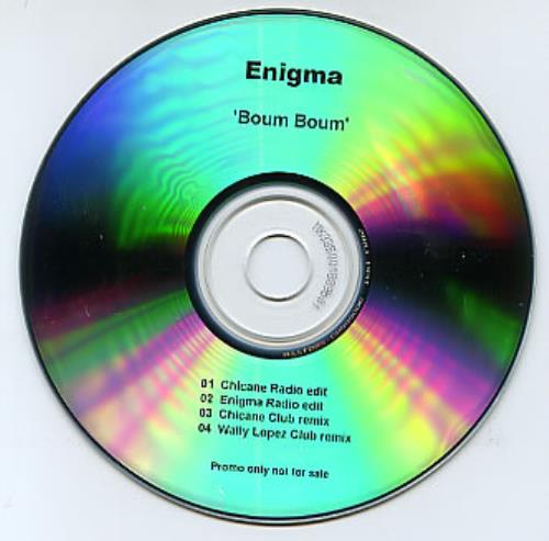 Enigma Boum Boum CD-R acetate UK ENICRBO294841