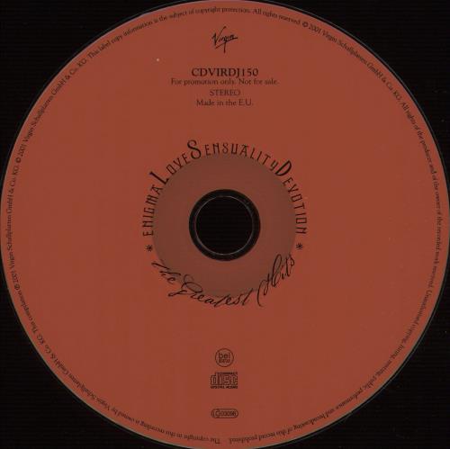 Enigma Love Sensuality Devotion - The Greatest Hits CD album (CDLP) UK ENICDLO199289