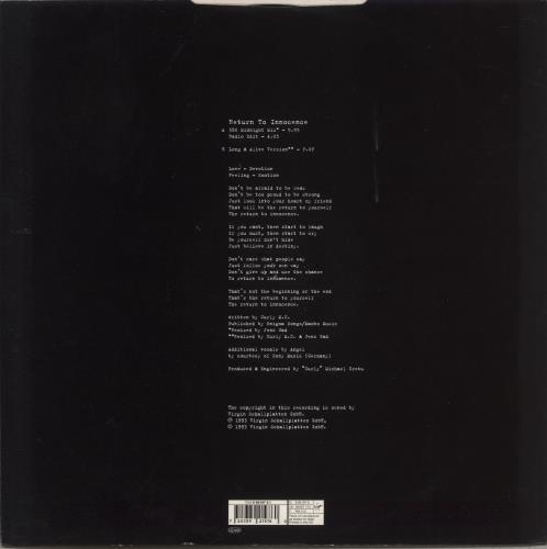 Enigma Return To Innocence 12" vinyl single (12 inch record / Maxi-single) UK ENI12RE160713