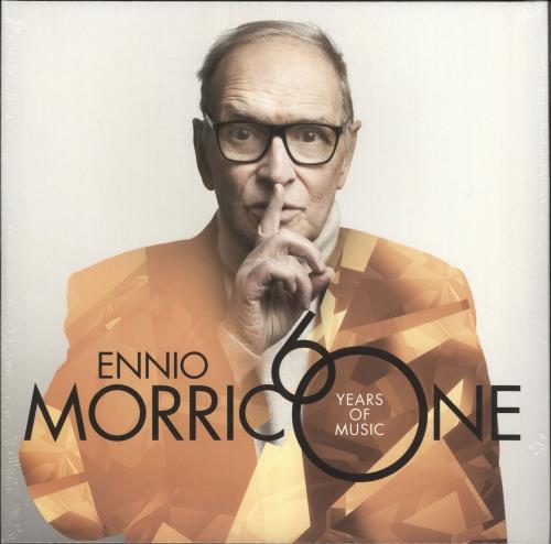 Ennio Morricone 60 Years Of Music - Sealed 2-LP vinyl record set (Double LP Album) Italian ENM2LYE741901