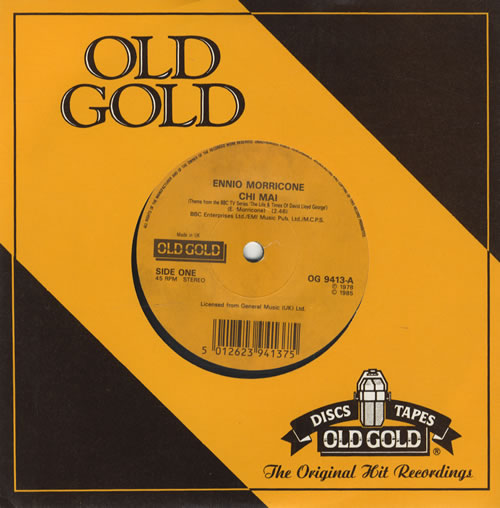 Ennio Morricone Chi Mai 7" vinyl single (7 inch record / 45) UK ENM07CH521615